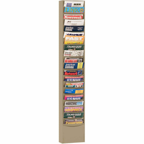 Medical Coding Book Rack 20 Pocket Medical Chart & Special Purpose Literature Rack – ADVANCED ...
