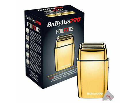 Babyliss Pro Foil FX02 FXFS2G Cord / Cordless Metal Double Foil Shaver