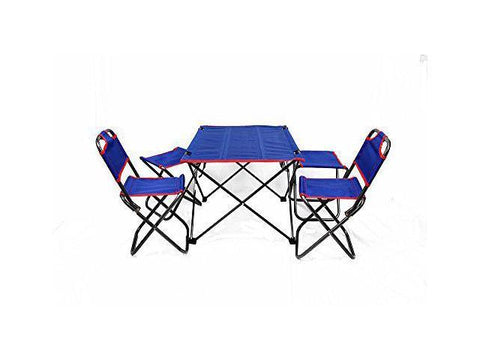 Outdoor Folding Table & Chairs Set