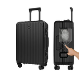 WEEGO Smart Carry-On Luggage, 20-inch Suitcase with Spinner Wheels