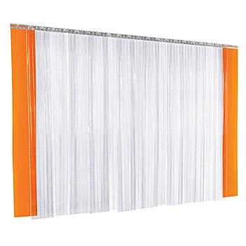 Scratch Resistant Vinyl Strip Door Kit - 12 x 10'