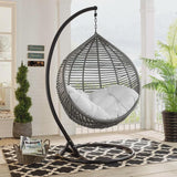 Havenside Home Iwal Teardrop Outdoor Patio Swing Chair