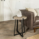 Enrique Cross Legs End Table