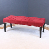 Silver Orchid Orla Velvet Bench