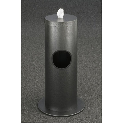 Floor Standing Sanitary Wipe Dispenser-satin aluminum