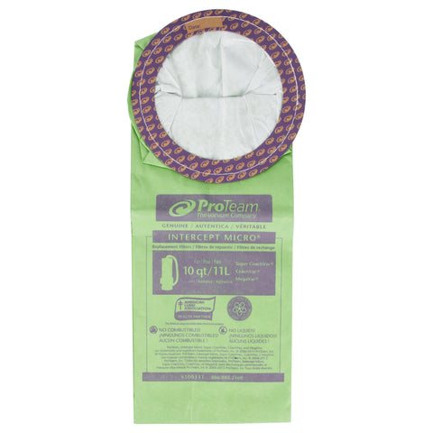 ProTeam 100331 10 Quart Backpack Vacuum Bags