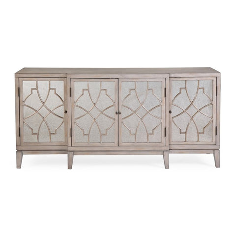 Bassett Mirror Portia Wood Server in Cream