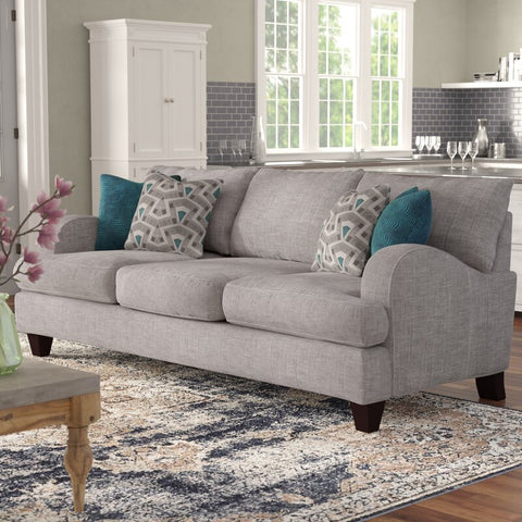 Rosalie 93" Recessed Arm Sofa