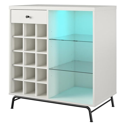 Melbourne Bar Cabinet in White