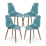 Edgemod Landon Sculpted Dining Chair (Set of 4)