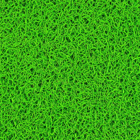Vinyl Mesh Inlay Logo Mats 3' X 10' Lime Green