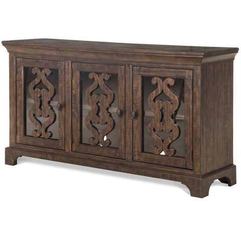 Magnussen St. Claire Traditional Server in Rustic Pine