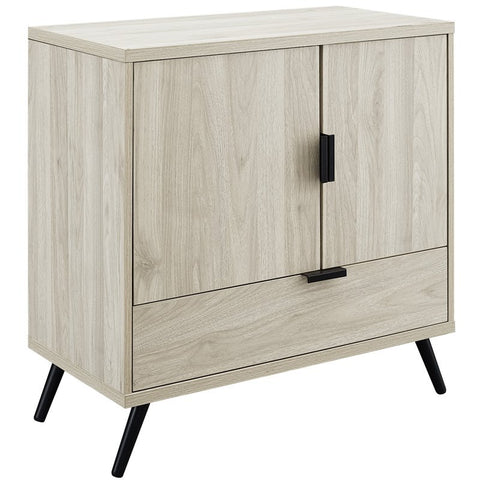 30" 2 Door and 1 Drawer Accent Cabinet - Birch