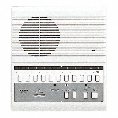 Call Audio Master Station, For Use With LE Series, 12V DC Power Source, 2 3/16 in Height (In.)