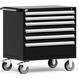 Heavy Duty Modular Mobile Cabinet, 6 Drawers