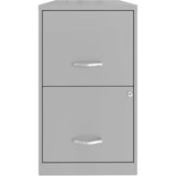 18 in 2 Drawer Metal File Cabinet