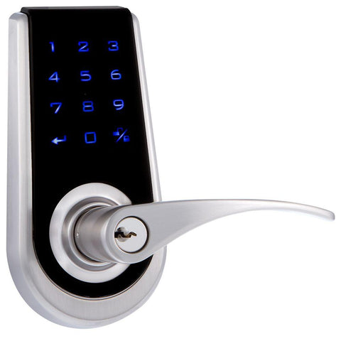 Bilbao Single Cylinder Stainless Steel Touch Screen Door Lock