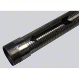 Interlocked Metal Hose: 4 in Hose Inside Dia., 14 ft Hose Lg, 18 in Bend Radius