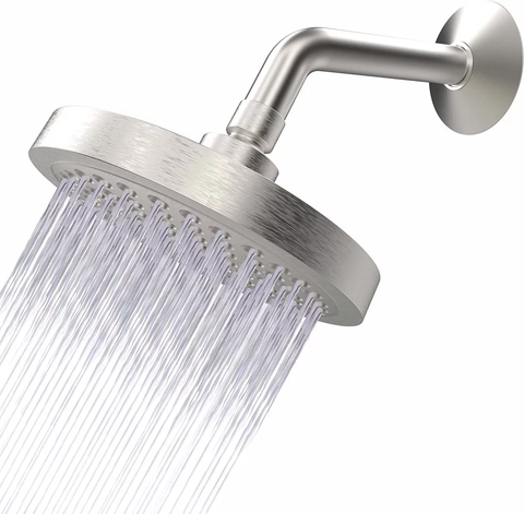 EDAL Shower Head - High Pressure Rain - Luxury Modern Chrome Look