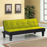Flannel Fabric Futon Sofa