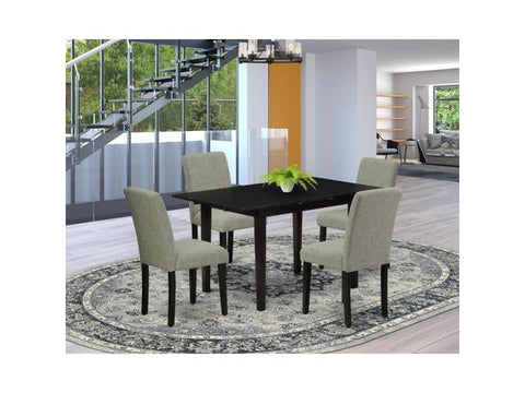 Dining Table- Dining Chairs, NOAB5-BLK-06