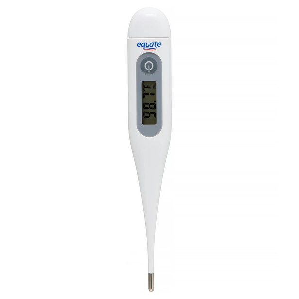 Equate, Oral, Rectal, or Underarm 30Second Digital Thermometer ADVANCED SOLUTIONS DISPLAY
