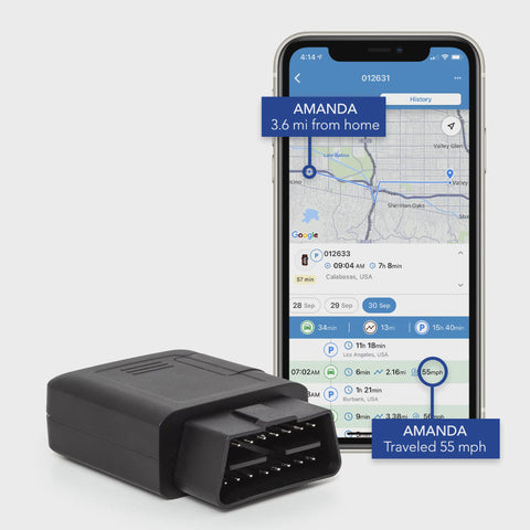 BrickHouse Security 4G LTE TrackPort OBD-II Plug and Play Car GPS
