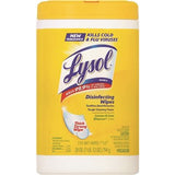 LYSOL Brand Disinfecting Wipes, 7 x 8, Lemon and Lime Blossom, 110 Wipes/Canister