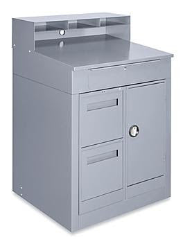 2 Drawer/1 Cabinet Storage Shop Desk