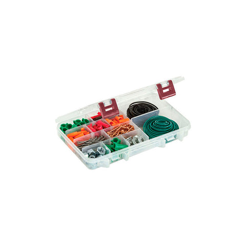 Plano ProLatch™ StowAway® 5-20 Adjustable Compartment Box,11"L x 7-1/4"W x 1-3/4"H, Clear - Pkg Qty 6