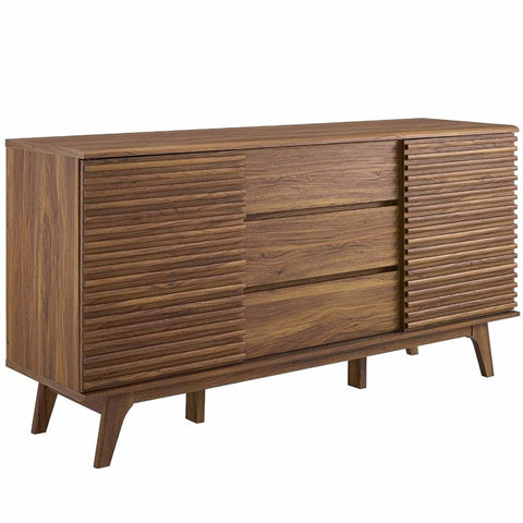 63" Mid-Century Sideboard in Walnut