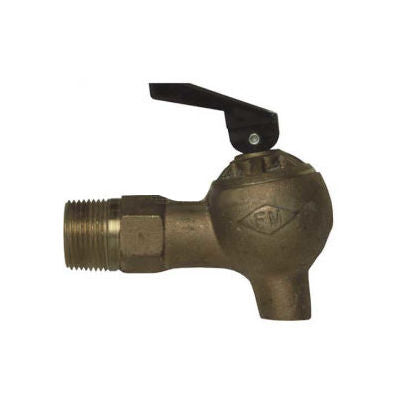 Justrite® 8540 Brass Control Flow Lab Safety Drum Faucet
