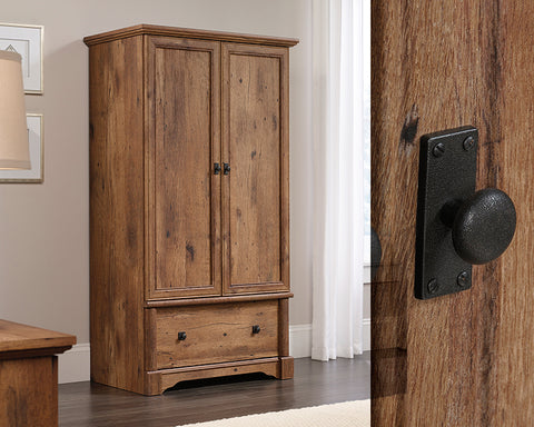 Palladia Armoire in Vintage Oak