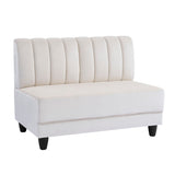Bousquet 48" Wide Velvet Armless Loveseat