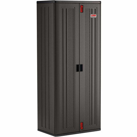 Suncast Plastic Tall Storage Cabinet - 4 Shelf BMCCPD7204 - 30" W x 20-1/4" D x 72" H