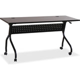 Lorell Mobile 60" Flip Top Training Table