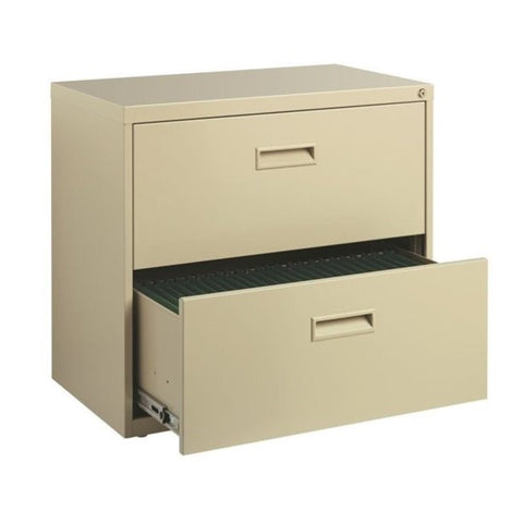 2 Drawer Lateral File Cabinet in Putty
