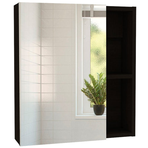Labelle Medicine Cabinet with Mirror Espresso