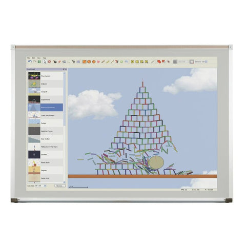 Best-Rite® Evolution Wall Mounted Whiteboard 48" X 48"