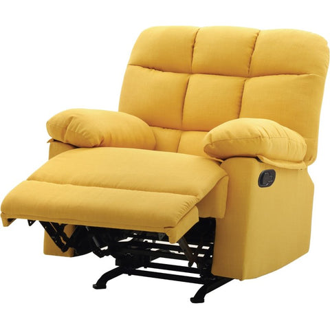 Twill Fabric Rocker Recliner