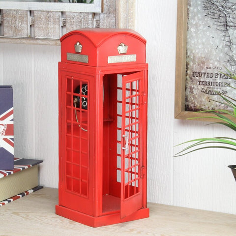 Joyal Telephone Booth Figurine