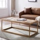 Carbon Loft Darren Reclaimed Wood Rectangle Cocktail Table
