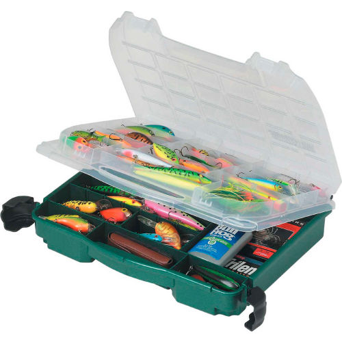 Plano 395010 Double Cover LockJaw Compartment Box, 14-1/2