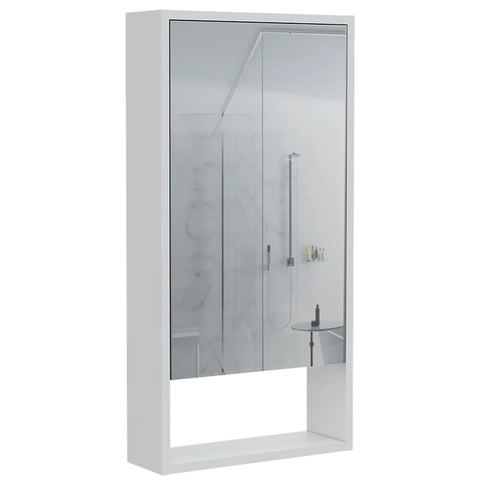 Mariana Mirrored Medicine Cabinet In White