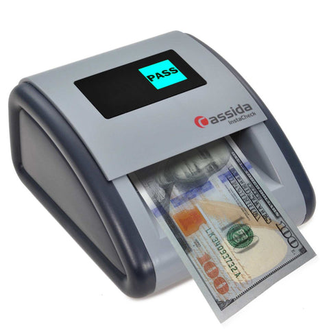 Cassida Small Footprint Easy Read Automatic Counterfeit Detector Instacheck A-C-10C