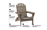 Premium Willoughby Folding Adirondack Chair