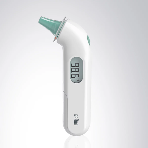 Braun ThermoScan 3 Ear Thermometer, IRT3030US, White