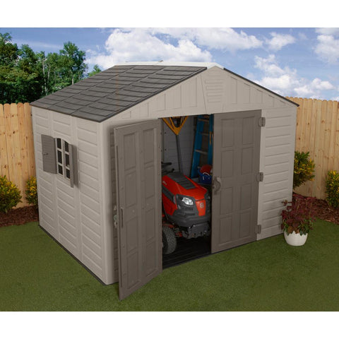 10 ft. x 8 ft. Keter Stronghold Resin Storage Shed