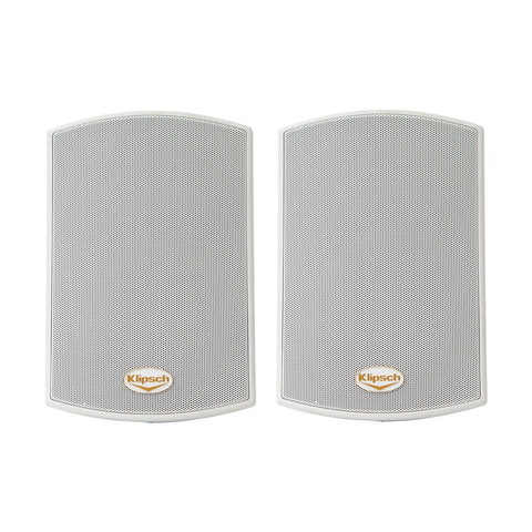 Klipsch AW-400 Reference All-Weather Outdoor Speaker, 50W RMS, Pair, White