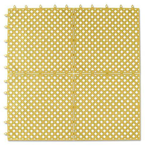 Lok-Tyle  Mat - 12 x 12", Yellow